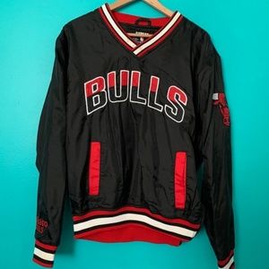 UNK Bulls Quarter Zip Windbreaker (M)